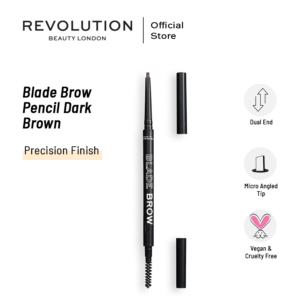 Relove By Revolution 'Blade Brow Pencil | Dark Brown'