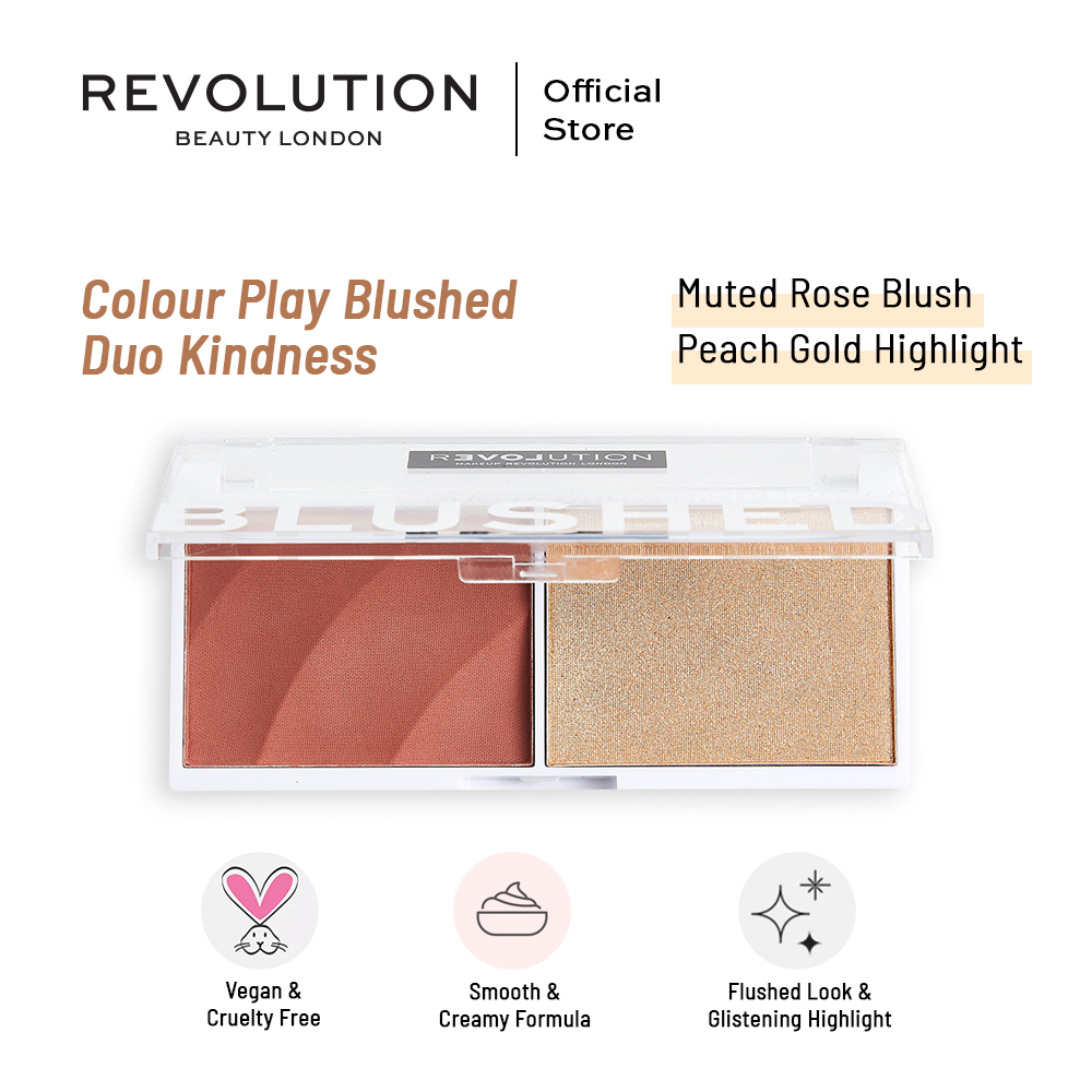 Relove By Revolution 'Colour Play Blushed Duo | Kindness'