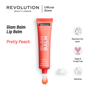 Relove By Revolution 'Glam Lip Balm | Pretty Peach'