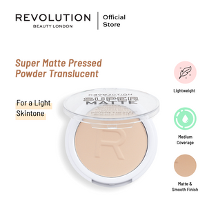 Relove By Revolution 'Super Matte Pressed Powder | Translucent'