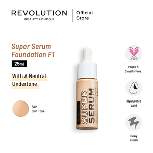 Relove By Revolution 'Super Serum Foundation | F1 (25ml)'