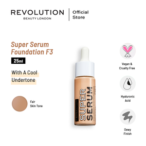 Relove By Revolution 'Super Serum Foundation | F3 (25ml)'