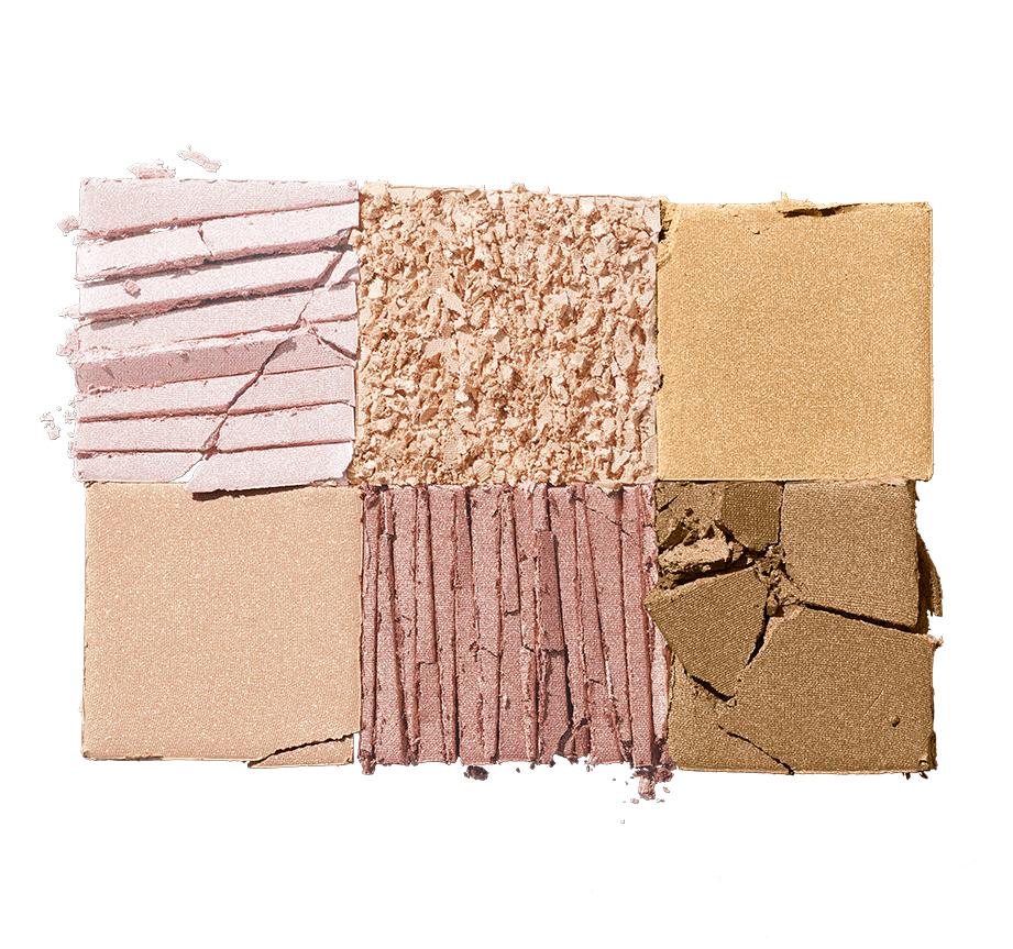 BRETMAN'S BABE IN PARADISE HIGHLIGHTER PALETTE TEXTURE