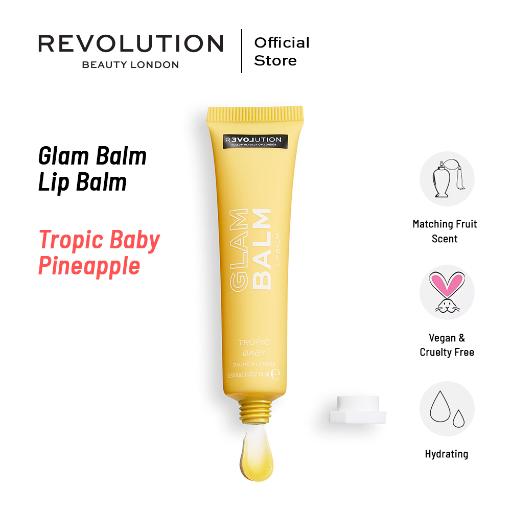 Relove By Revolution 'Glam Balm Lip Balm | Tropic Baby Pineapple'